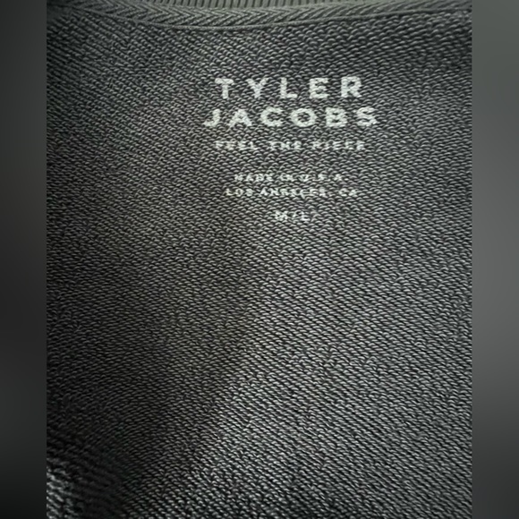 Tyler Jacobs Zip-Up Sweatshirt Jacket size M - Picture 8 of 10